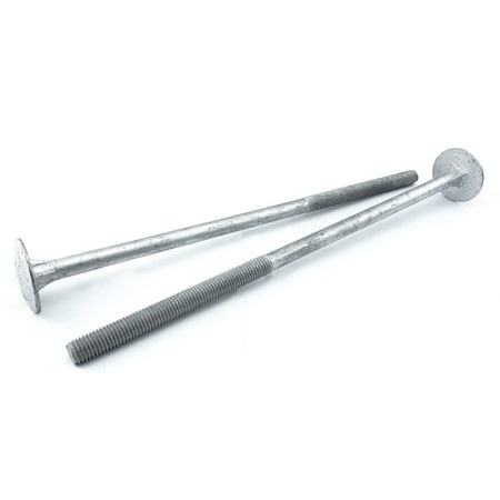 Boltsandnuts.Com Grade A307, 1/2"-13 Galvanized 12 in L 50C1200TBAHDG-1